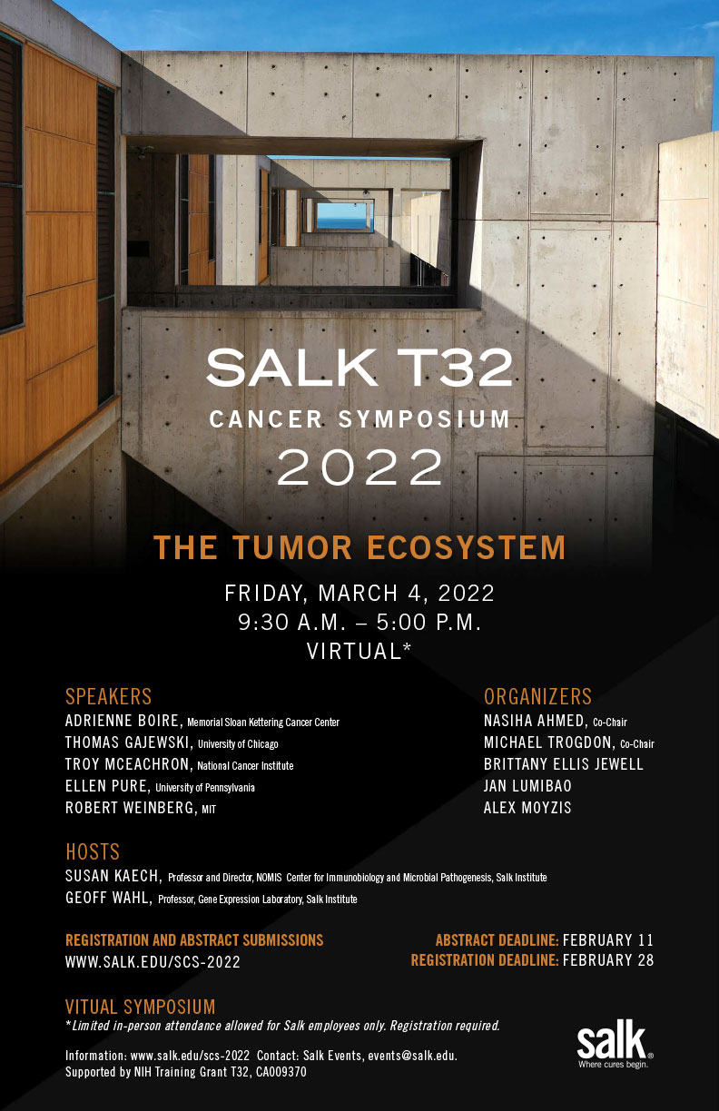 Salk Institute hosts Cell Cycle Symposium - Discussions that change lives - Salk  Institute for Biological Studies